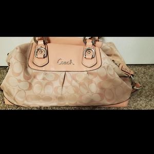 Pink Coach Purse